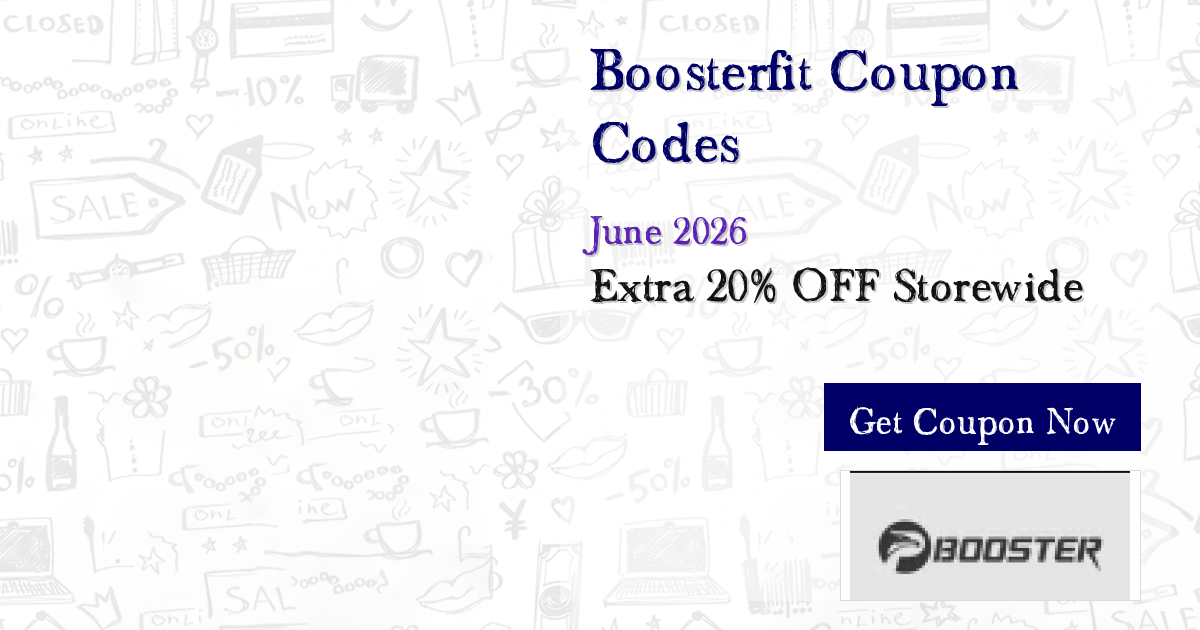 Huge Savings on Boosterfit - 50% OFF Promo Codes Jun 2026