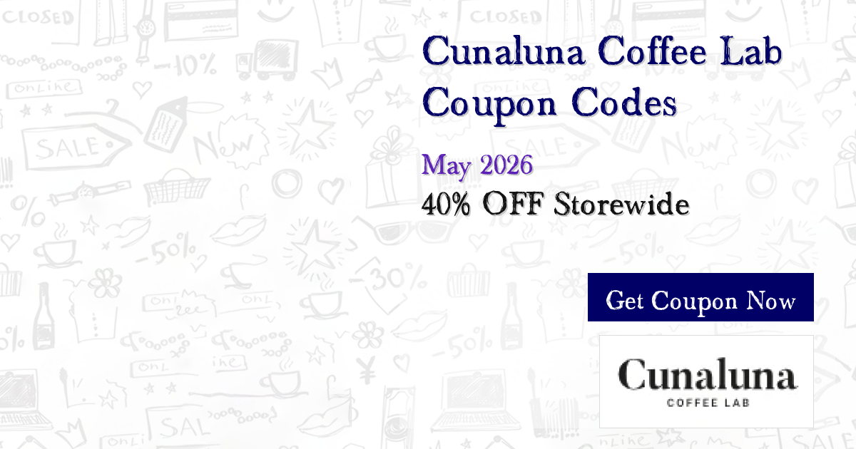 Cunaluna Coffee Lab Coupon - 20% Off Promo Code May 2026 (8 Available)