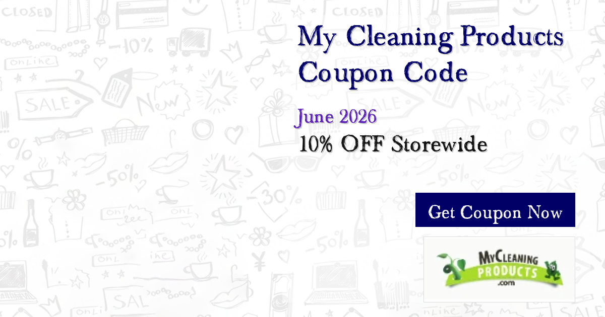 Limited-Time $150 Off My Cleaning Products Coupon | Jun 2026 (9 Codes)