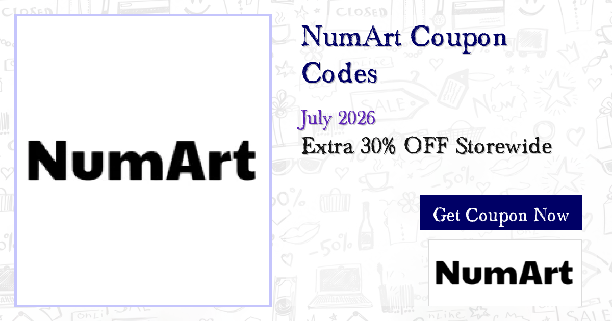 Save Big on NumArt - 70% OFF Coupons Jul 2026 (10 Active)