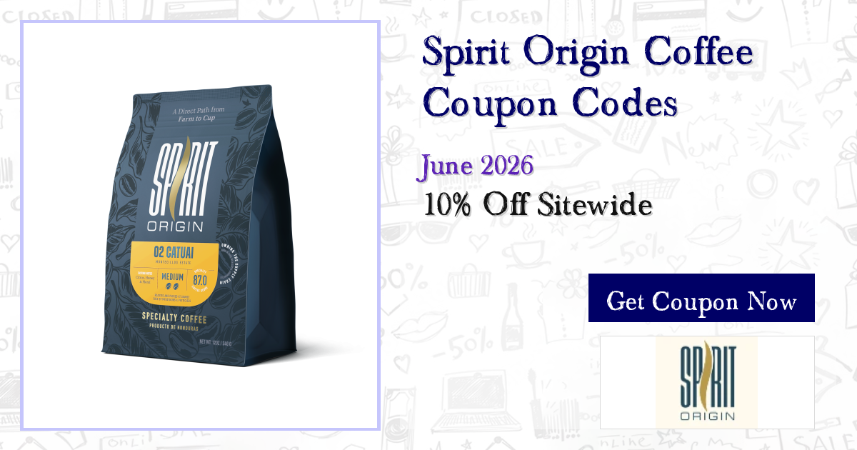 Save 21% on Spirit Origin Coffee – Verified Promo Code Jun 2026 ( 9 ...