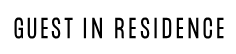 Guest In Residence Logo