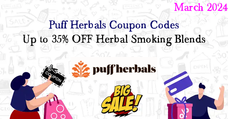 Puff Code 35% Off Puff Herbals Coupon/Promo Code Mar 2024 (13 Active Codes)